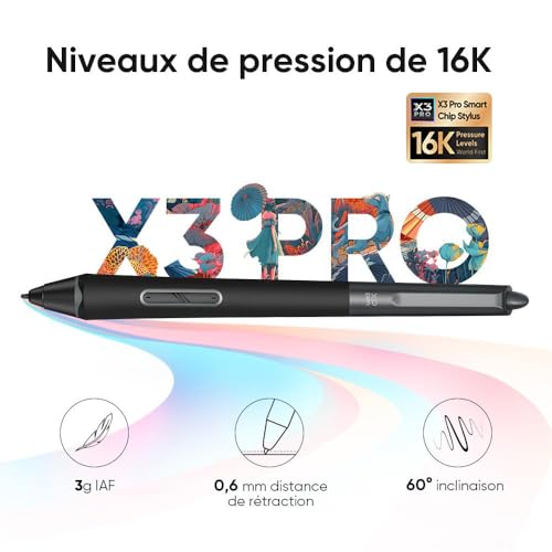 XP-PEN Deco Pro LW (Gen 2) Graphics Tablet Drawing Graphics Tablet without Bluetooth 5.0 Screen, Stylus with 16K Pressure Levels, Compatible with Windows Chrome OS MacOS 10.10 Android 10.0 Linux