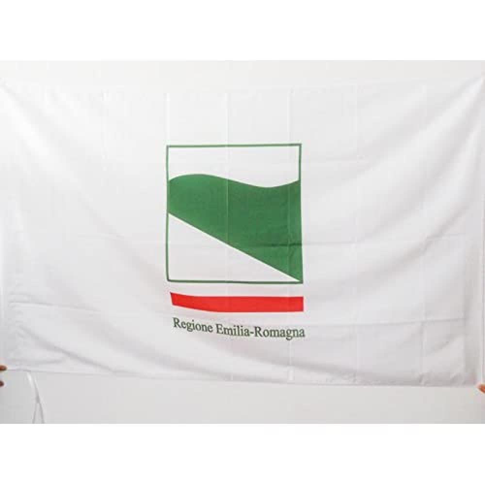 AZ FLAG - Emilia-Romagna Flag - 2x3 Ft - Italian Region Banner with Sleeve - 100% Polyester - Fade Resistant - Vivid Colors - 2' x 3' Feet - 90x60 Cm