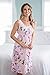 2 in 1 Baby Be Mine Maternity Nursing Nightgown Nightdress Hospital Bag Must Have, Pregnancy Breastfeeding (Medium, Amelia)