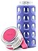 Ello Dash Tritan Plastic Kids Water Bottle with Silicone Sleeve, 16 oz, Charisma Purple
