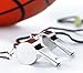 BusyBee Premium Coaches Referee Whistle with Lanyard (2 Pack) and Two Funny Gift Pouches. Voted #1 Equipment for Officials