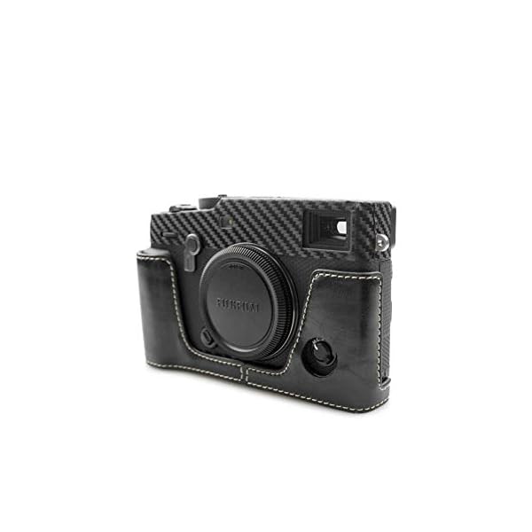 kinokoo Kameratasche für Fuji X-Pro 3 Bottom Case Grip Case für Fujifilm X-Pro3 (schwarz) – Bild 3