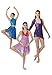 SIMPLICITY 1077 Girls'/Misses' Knit Dancewear Sewing Template, Size AA (S-M-L)