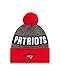 NFL New England Patriots 2016 Reverse Team Color Sport Knit Beanie, One Size, Red/Gray