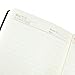 Littfun Thick Journal 320 Sheets Soft Cover Faux Leather Notebook(White edge lined paper)