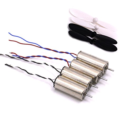 UPC 889743504231, LHI 8.5 x 20mm 8520 Coreless Motor For 90mm-130mm DIY Micro FPV RC Quadcopter H107C 4 PCS