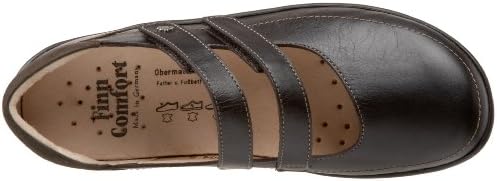 Finn Comfort Women S Jerez Schwarz Ebony Nappa Nubuck 39 Eu Us