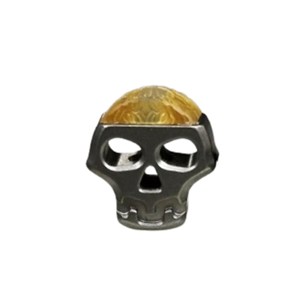 Titanium PEI Funny Skull Lanyard Beads Paracord