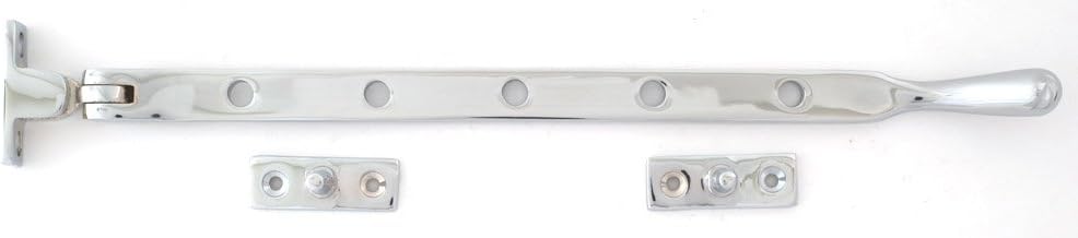 From The Anvil Polished Chrome 12 Inch Peardrop Stay, Polished Chrome Plate, 325mm