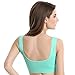 Senchanting Lace Overlay Push up Padded U-back Wirefree Full Coverage Sports Bra