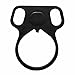 Ambidextrous Dual Round Loop Mount Slot Strap Latch Adapter (1Pcs)