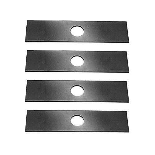 4 Pack, Heat Hardened (longer life) Edger Blades Replace Ryobi 613223, Echo 720-237-001, Stihl 4133-713-4101, Maruyama 216062. Green Machine 237001