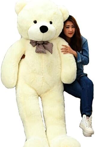 New Arriving Giant 180cm/70''inch Teddy Bear Plush Huge Soft Toy Plush Toys Valentine's Day Gift Beige