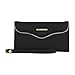 Rebecca Minkoff Wristlet, M.A.B. Tech Wristlet Case [Protective] Designer Wristlet fits Apple iPhone 8 plus and 7 Plus(5.5) - Black Leather