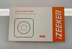 iZEEKER 2.5K Dash Cam Front and Rear with SD