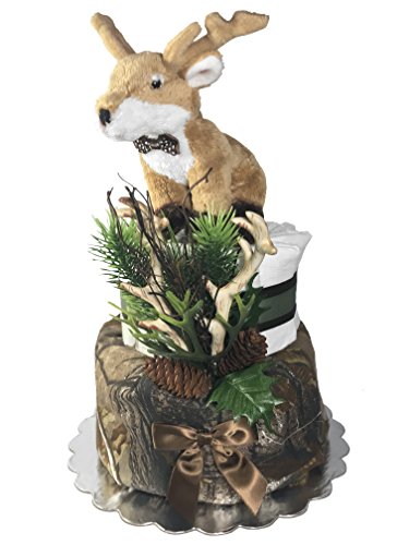 deer diaper cake
