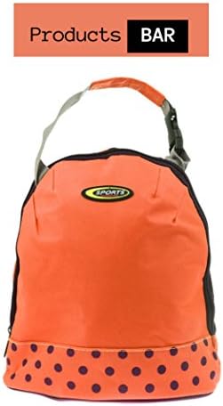 Insulated Thermal Cooler Insulated Sports Warmer/Cooler Lunch Bag; Unisex, Adult &amp; Girls/Boys Lunch Bag Large | Cooler Tote Bag for Men, Women by Products Bar (Orange)