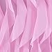 Leegleri 6ft Pink Tutu Table Skirt Tulle Curly Willow Table Skirt for Rectangle&Round Tables,Tutu Ruffle Tablecloth for Princess Girls 1st Baby Girl Birthday Party,Baby Shower Decoration,Gender Reveal
