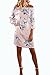 YOBECHO Women Summer Off Shoulder Strapless Floral Print Pleated Dresses(Fake Seller:yujinxiu) (Large, Bare Pink)
