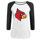 MayDay University Of Louisville Cardinal Women's Round Collar Tshirt
