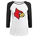 MayDay University Of Louisville Cardinal Women's Round Collar Tshirt