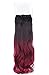 8Pcs 18 Clips 17-26 Inch Curly Straight Full Head Clip in on Hair Extensions Women Lady Hairpiece