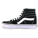 VANS Sk8-Hi Unisex Casual High-Top Skate Shoes, Comfortable and Durable in Signature Waffle Rubber Sole