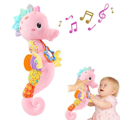 Seahorse Toy Pink