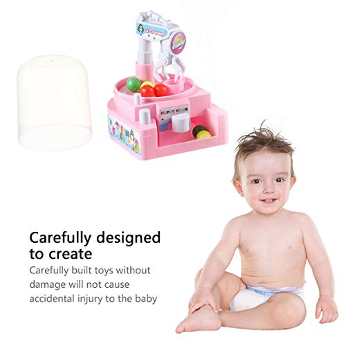 Claw Machine, AOLVO Mini Grabber Toy Cute Claw Machine Playset Crane Game Machine for Kid, Best Birthday Christmas Gift Toy for Intelligence Development (Random Color)
