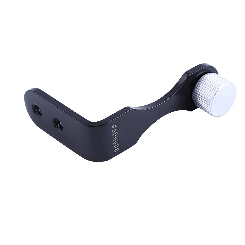 Goshyda L-Type Binocular Bracket, L-Shape Metal Binocular Mount Bracket Tripod Adapter with Universal 1/4 inch Tripod Mount, for Binocular Telescope,