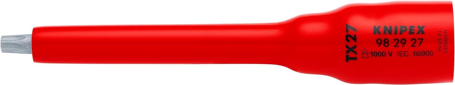 KNIPEX Socket 3/8 for TX27 123 mm, 98 29 27