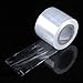 Eyebrow Plastic Wrap Barrier Film Film Clear Barrier Film Roll 2 Box/Set Semipermanent Permanent Clear Plastic Disposable Eyebrow Makeup Supplies Wrap Cover Tape