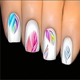 Beautiful Women's Feature Nail Art Water Transfer Decal Sticker Nail Art Tip Decoration