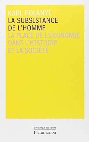 La  subsistance de l'homme
