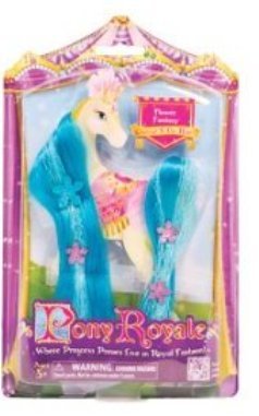 Pony Royale Flower Fantasy Change-It-Up Hair - Blue