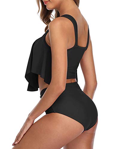 5 Firpearl+Waisted+Flounce+Swimsuits+Bathing