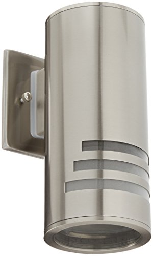 Artcraft Lighting Nuevo Outdoor Wall Mount, Stainless Steel