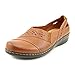 Clarks Women's Evianna Fig Slip on Shoes, Tan , Style 08336 7 M