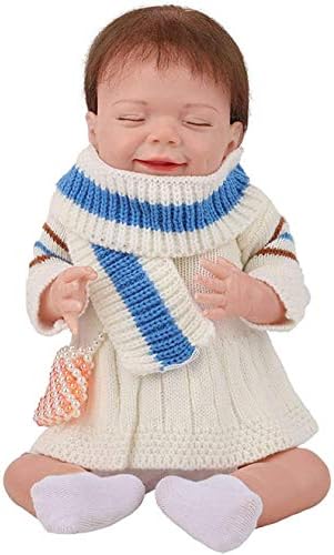 生まれ変わった赤ちゃん人形リアルライフベビー人形女の子のフルボディシリコーンハンドメイド生まれ変わった生まれたばかりの赤ちゃんのおもちゃ子供の誕生日 プレゼント3