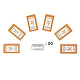 Van Der Hagen Stainless Steel Razor Blades, 5 Count (Pack of 6)