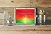 Rasta Color Sunset Wall Art Every Little Thing Is Gonna Be Alright Song Lyric Art Unframed Painting Print (8x10 inches)