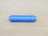 The Leather Guy Sinew Artificial beadwork dream catcher thread 20 yards blue color US made