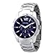 Fossil Men's BQ9346 Multifunction Stainless Steel Bracelet with Blue Dial