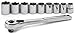 Craftsman 10 Piece 6 Pt. 3/8 Inch Dr. Metric Socket Wrench Set, 9-34554