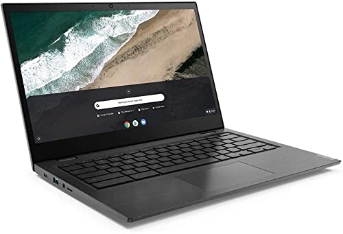 Lenovo Chromebook S345 Laptop, 14.0" FHD (1920 x 1080) Non-Touch Display, AMD A6-9220c Processor, 4GB DDR4 OnBoard RAM, 32GB SSD, AMD Radeon R5 Graphics, Chrome OS, 81WX0001US, Platinum Grey