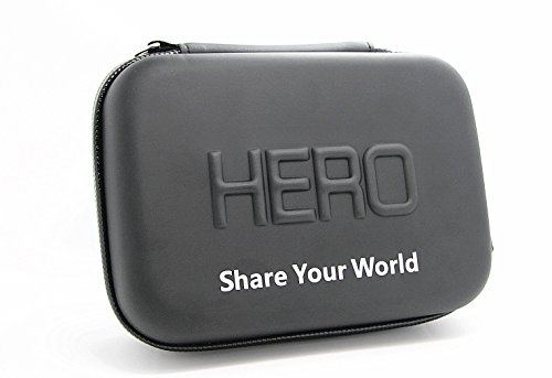1+1Â®Action Camera Case And Bags GoPro Case Gopro Hero 4 3+ 3 2 1 Water Resistant Case Sports Camera Bag (Small)