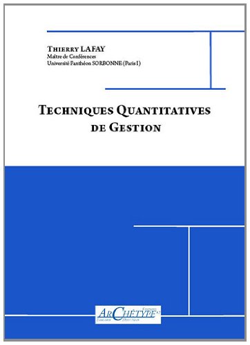 Techniques quantitatives de gestion