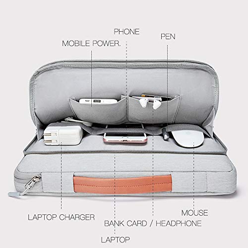 KALIDI Shoulder Bag, 17.3" Laptop Bag for MacBook Dell Thinkpad Tablet Notebook Shockproof