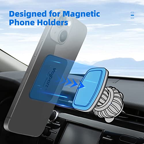 volport Metal Plate for Phone Magnet, Pack Magic Plates