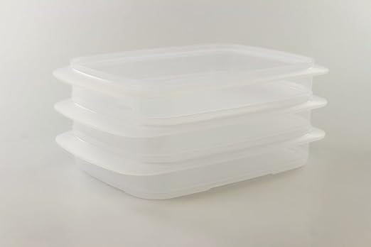 TUPPERWARE Cool apilable 700 ml (3) envase para nevera A170 ...
